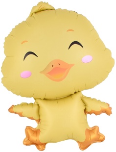 Шар (31''/79 см) Фигура, Утенок, 1 шт.