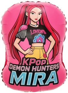 Шар (22''/56 см) Фигура, Девочки Аниме, Дизайн №1, 1 шт.